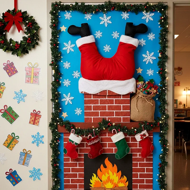 Christmas School Door Decoration Ideas