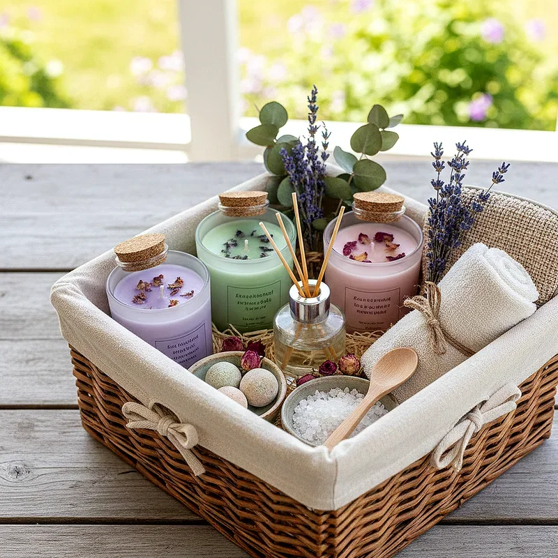 Homemade DIY Mother's Day Gift Basket Ideas