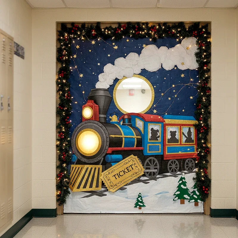 Christmas Preschool Door Ideas