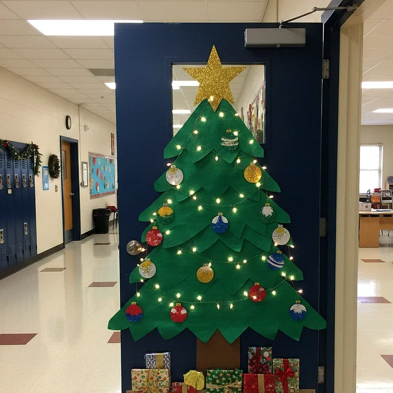 Christmas School Door Decoration Ideas
