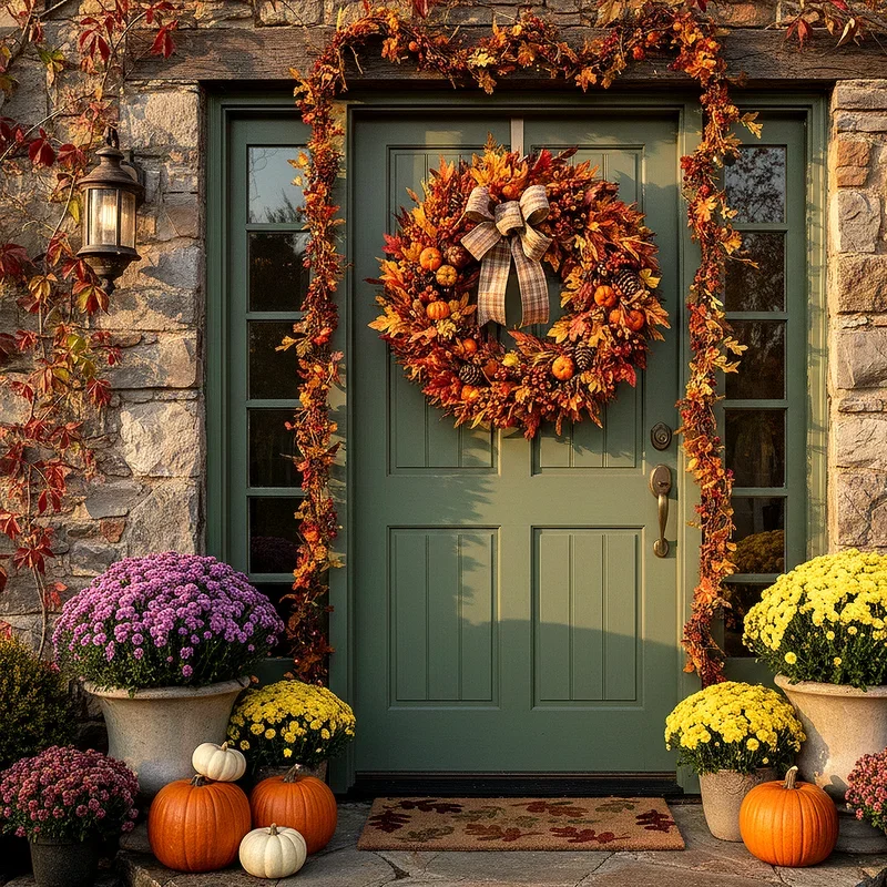 Fall Door Decoration Ideas