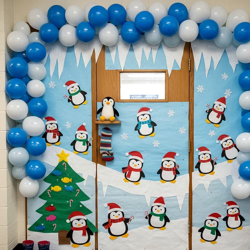 Christmas Preschool Door Ideas