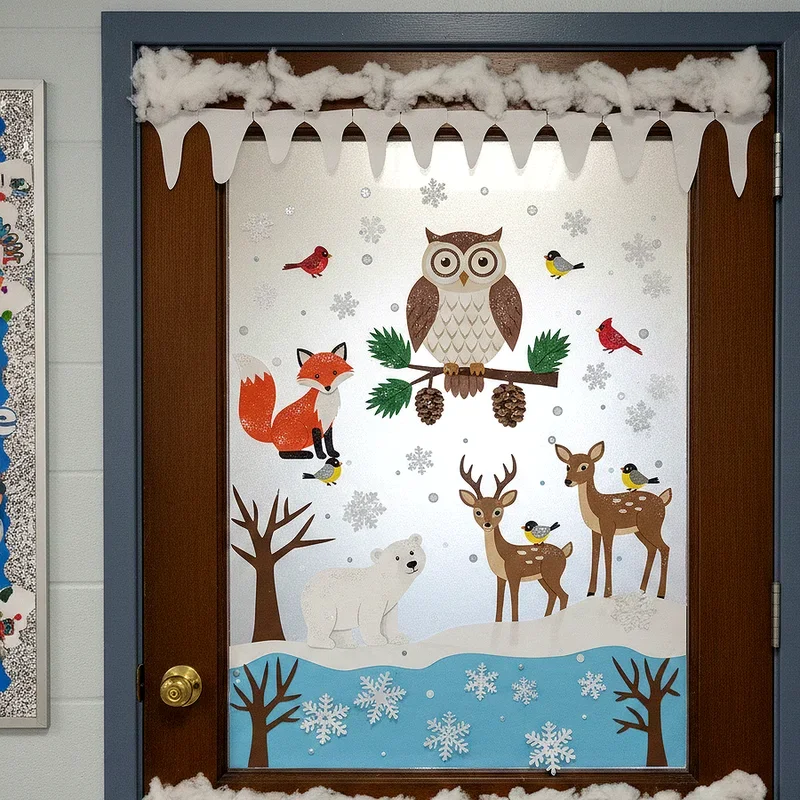 Winter Classroom Door Ideas