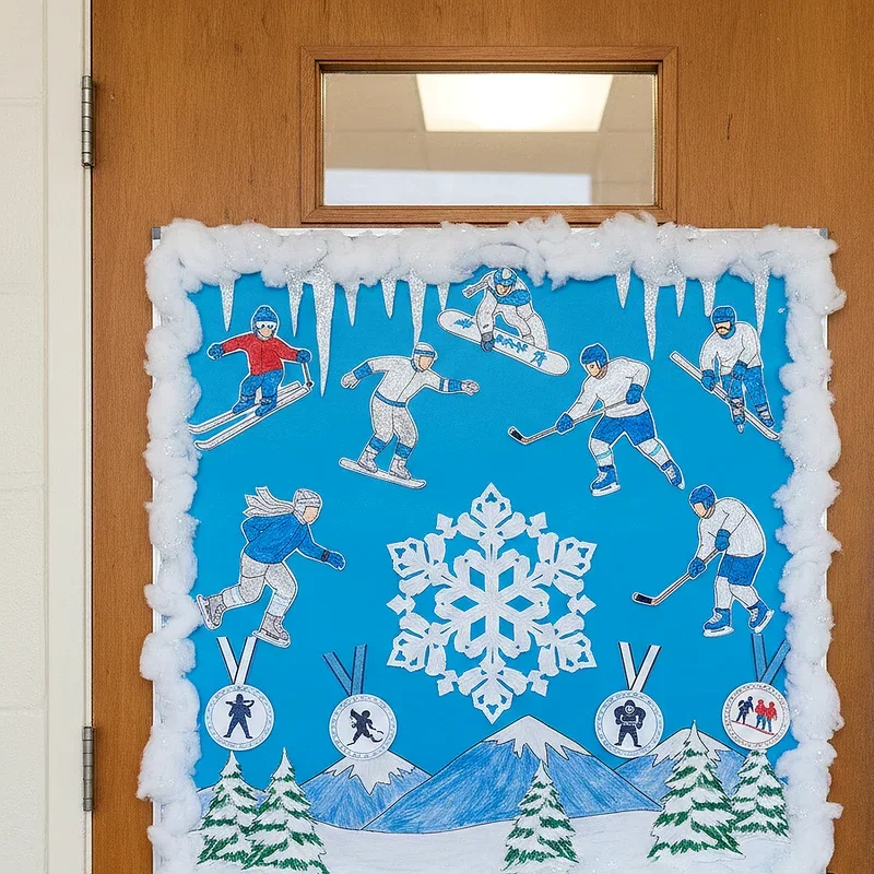 Winter Classroom Door Ideas
