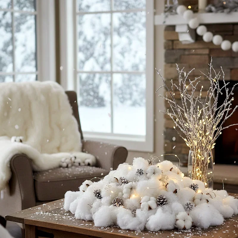 White Christmas Decoration Ideas