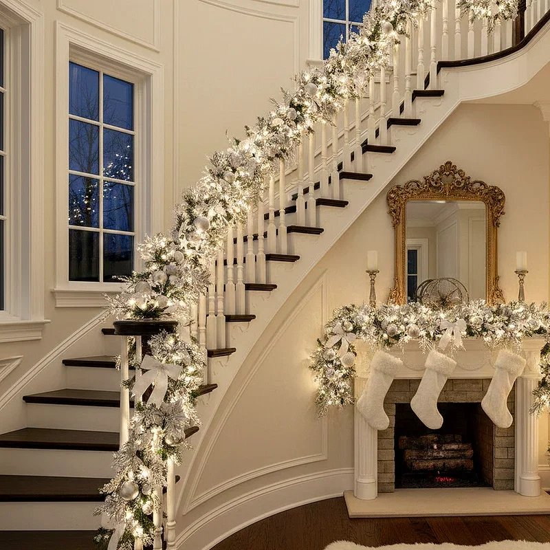 White Christmas Decoration Ideas