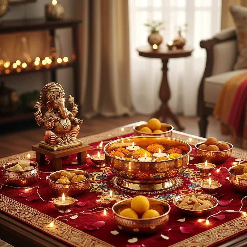 Diwali Table Decor Ideas