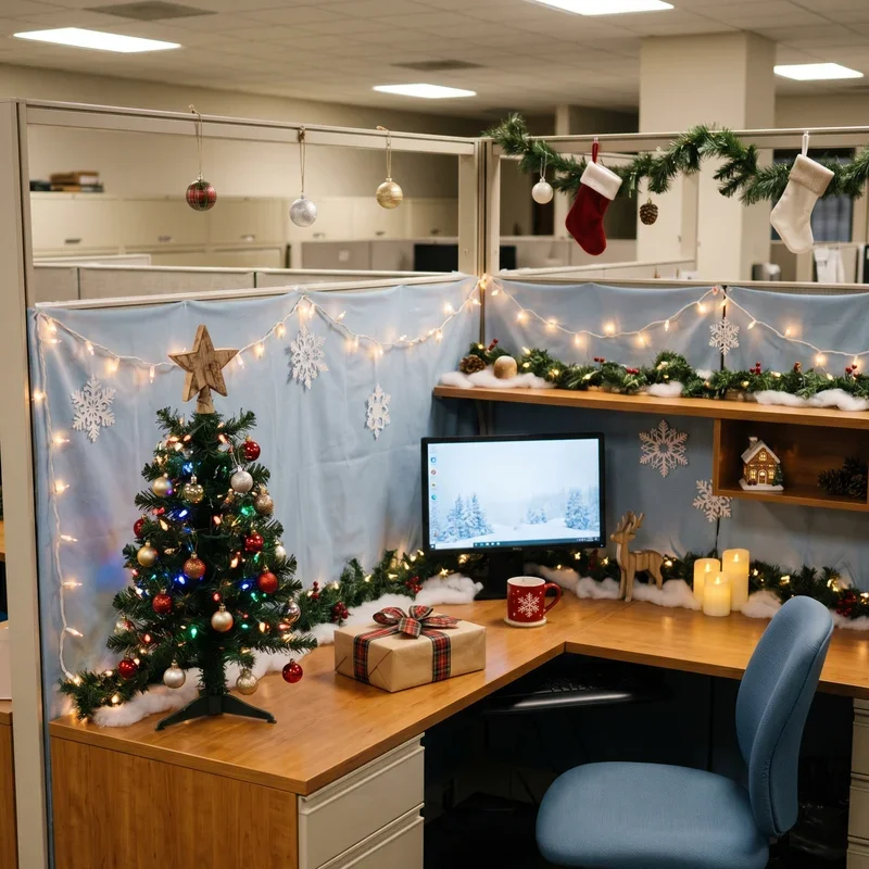Christmas Office Decorating Ideas
