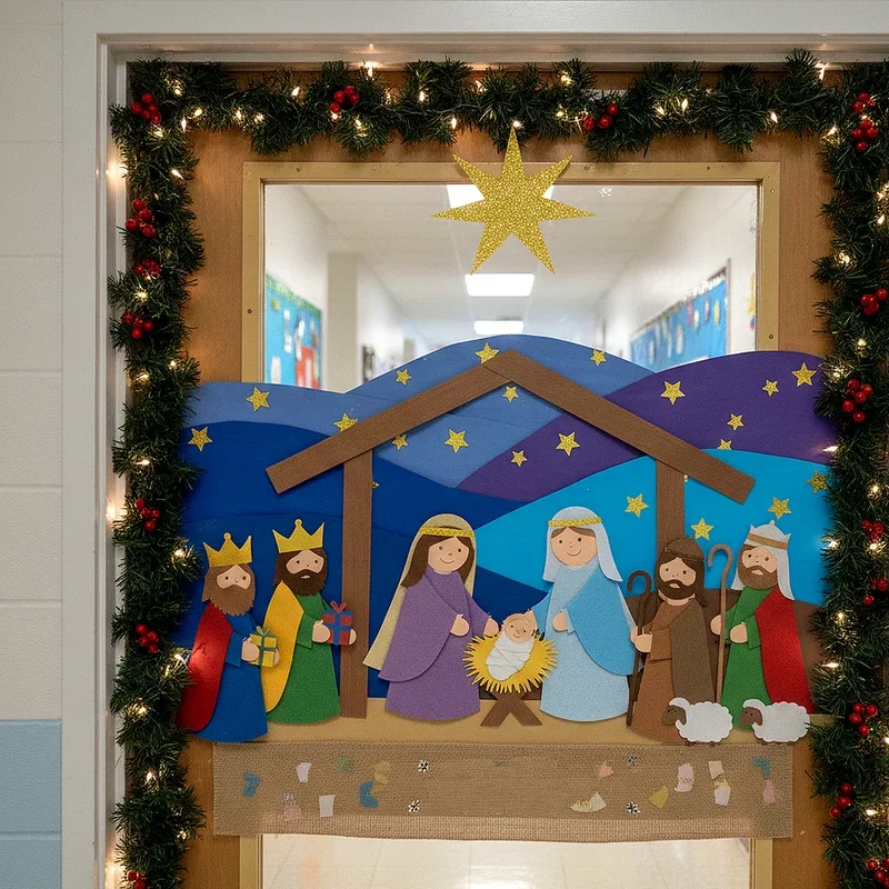 Christmas Preschool Door Ideas
