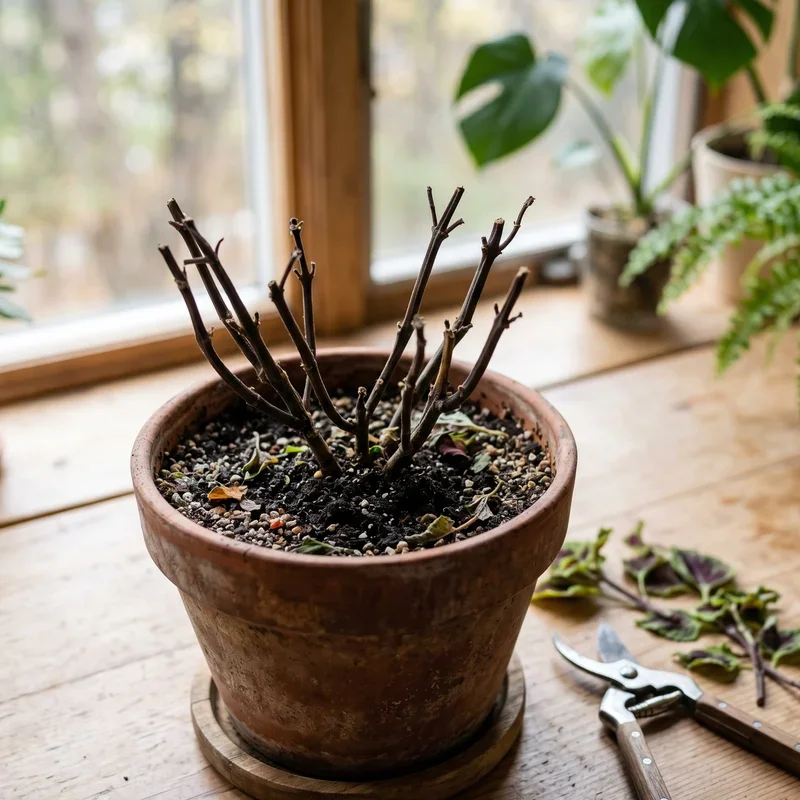 How to Cut Back Coleus for Winter