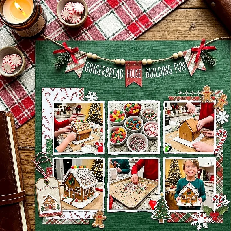 Christmas Scrapbook Page Ideas