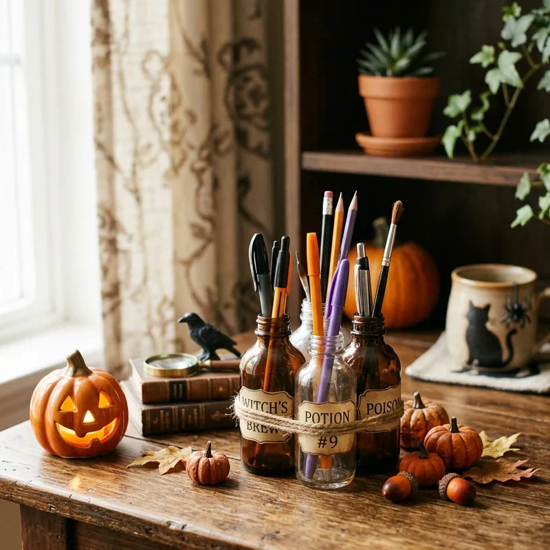 Halloween Desk Decor Ideas