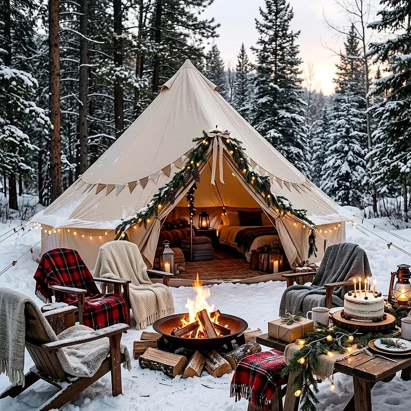 Outdoor Winter Birthday Party Ideas