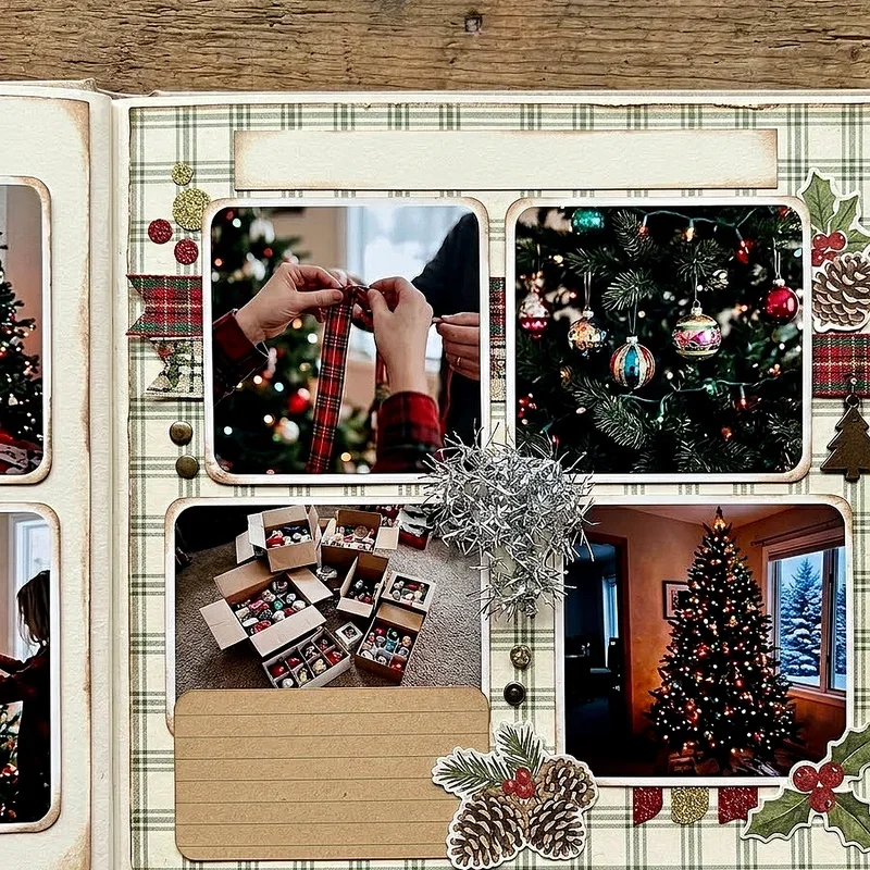 Christmas Scrapbook Page Ideas