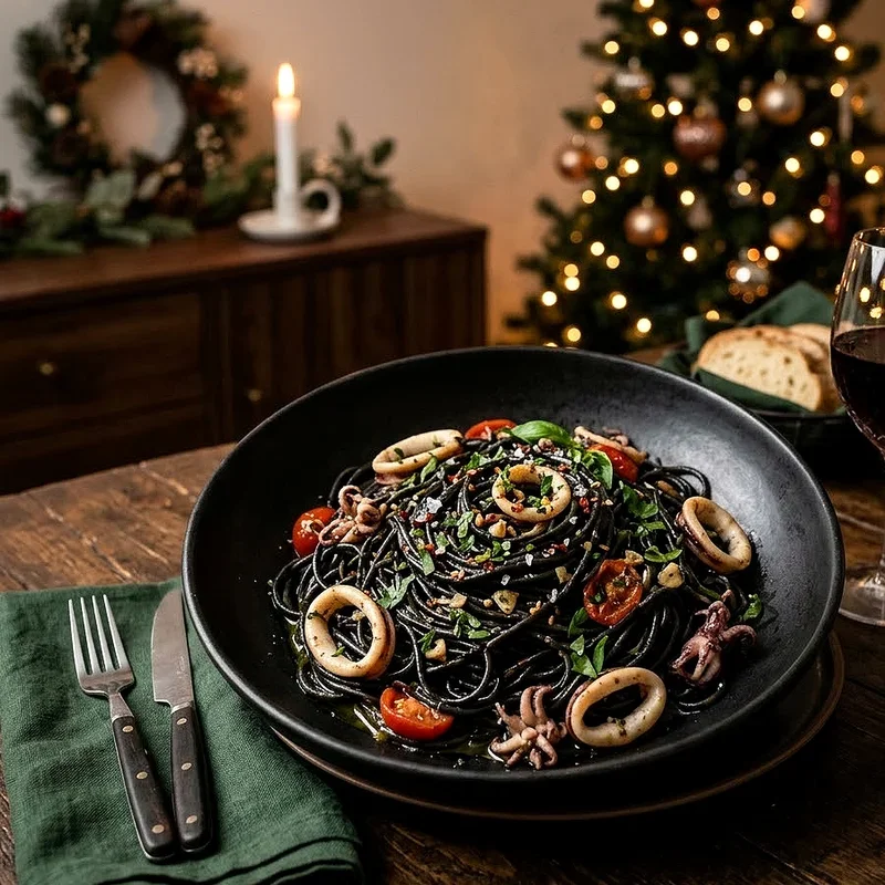 Black Christmas Dinner Ideas