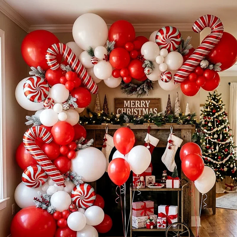 Peppermint Christmas Decor Ideas