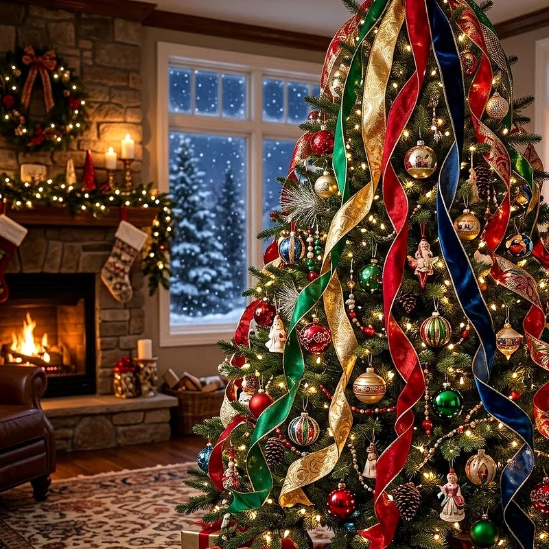 Outdoor Christmas Tree Decorating Ideas