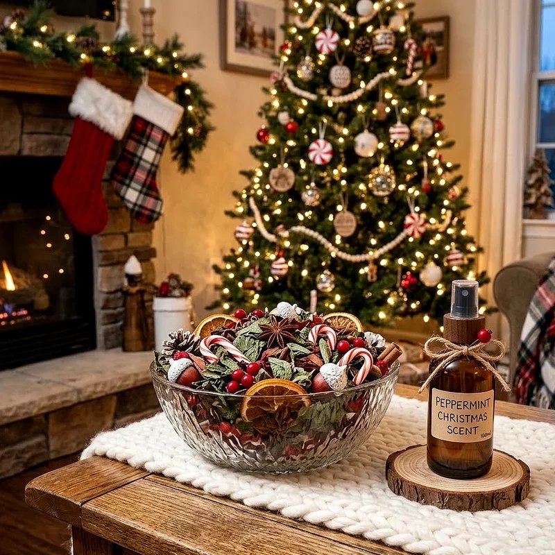 Peppermint Christmas Decor Ideas