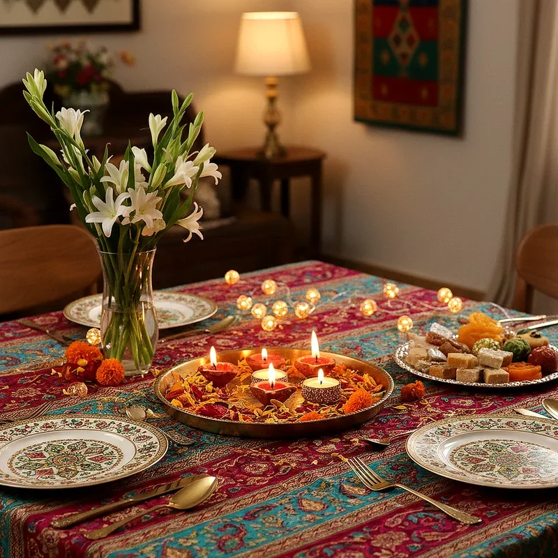 Diwali Table Decor Ideas