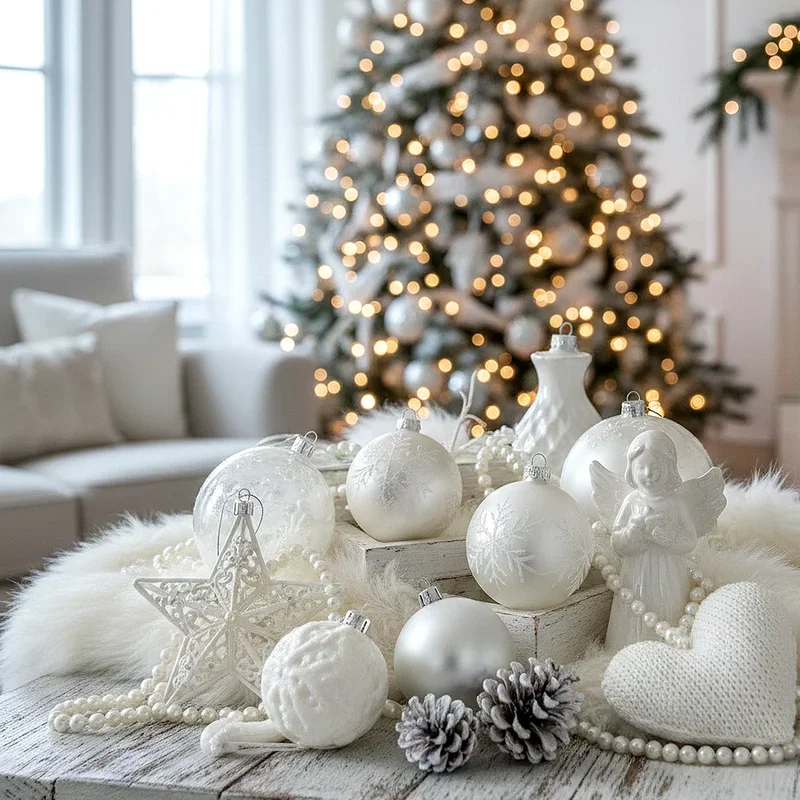 White Christmas Decoration Ideas