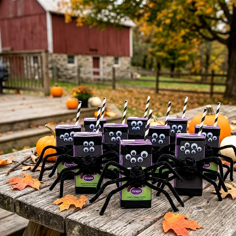 Halloween Juice Box Ideas