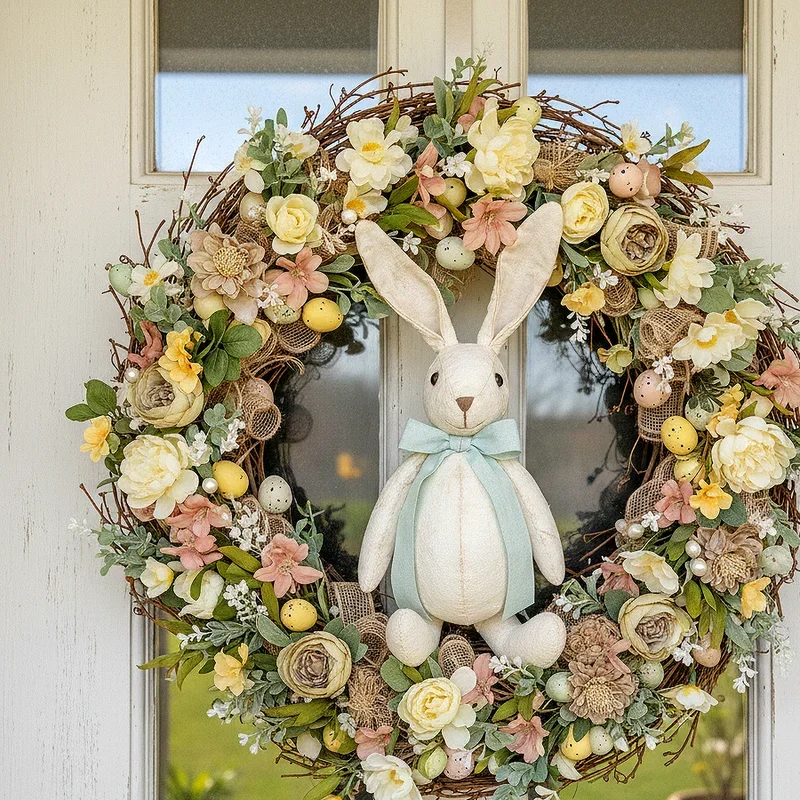 Easter Bunny Wreath Ideas
