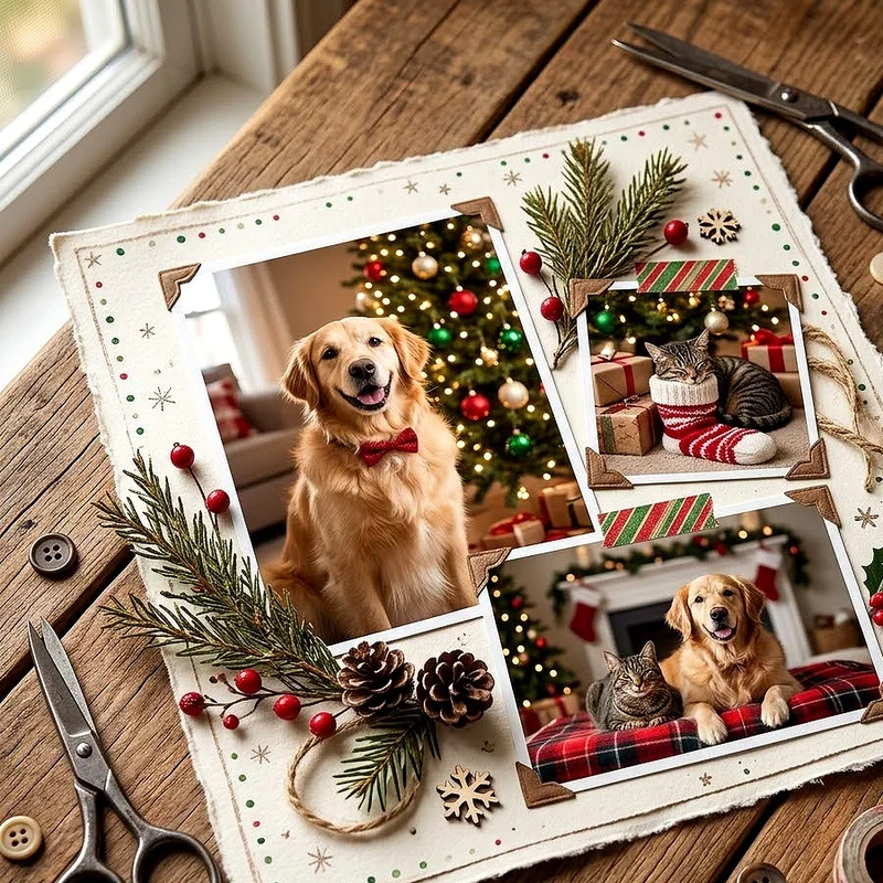 Christmas Scrapbook Page Ideas