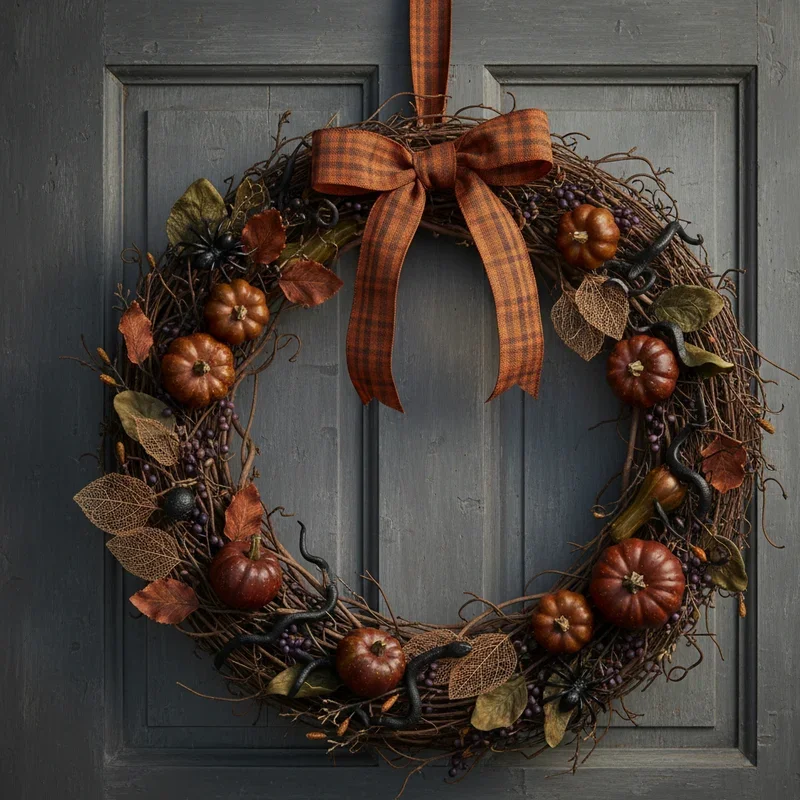 15 Halloween Wreath Ideas to Spook Up Your Front Door