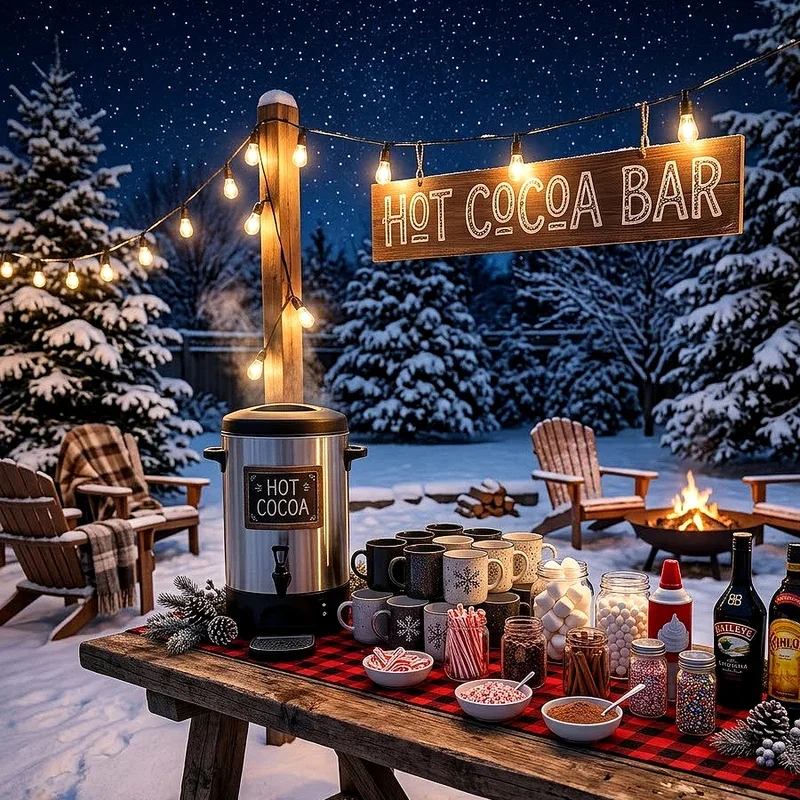 Outdoor Winter Birthday Party Ideas