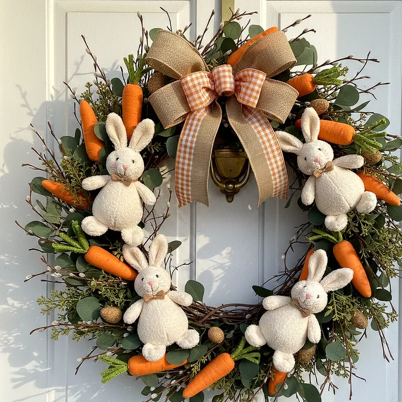Easter Bunny Wreath Ideas