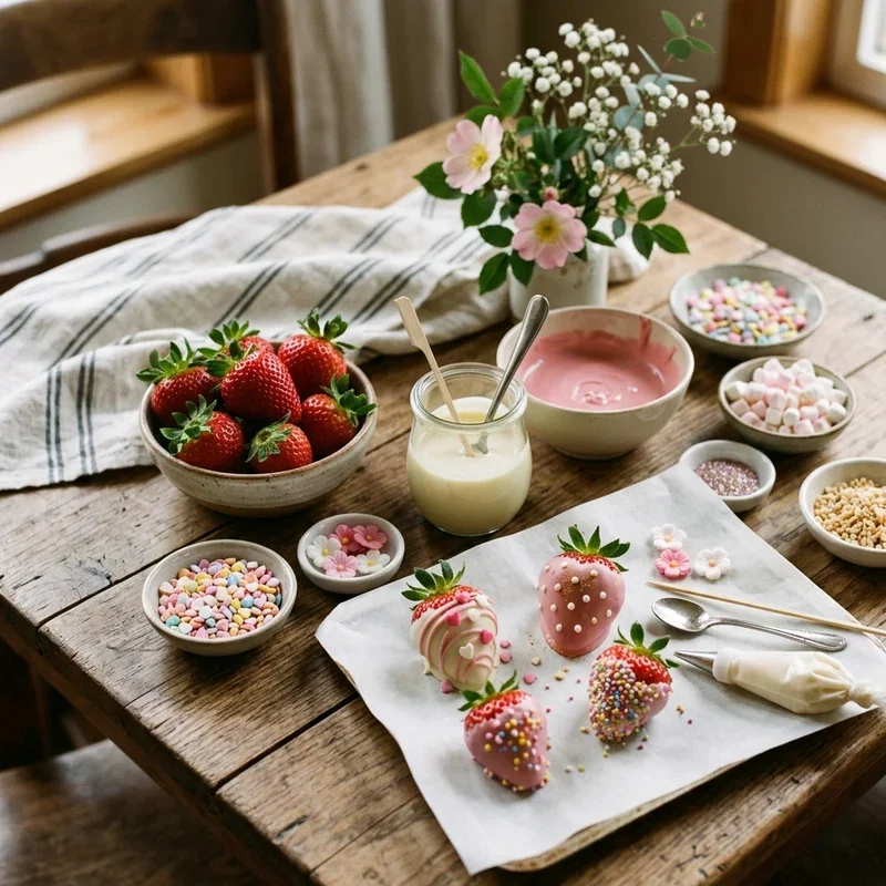 Mother’s Day Strawberry Ideas