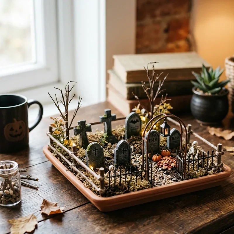 Halloween Desk Decor Ideas
