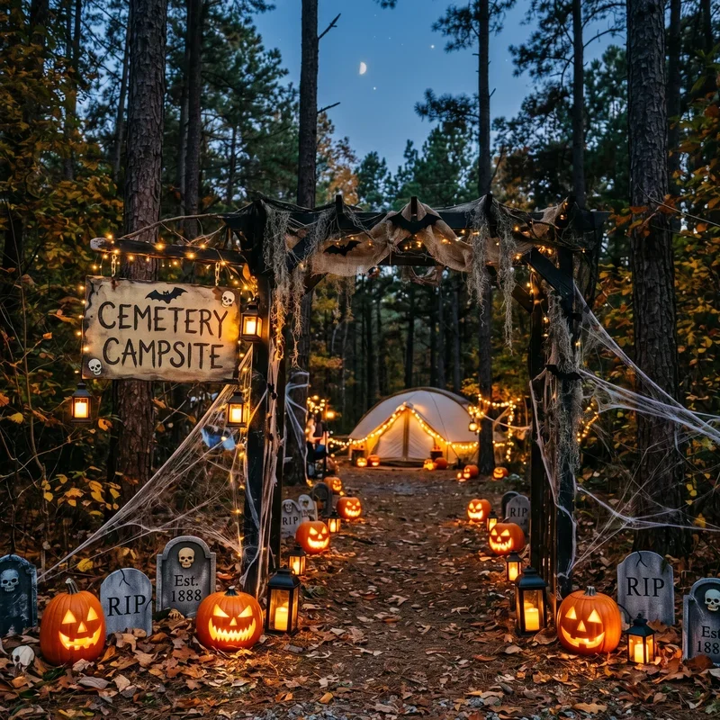 Halloween Camping Decoration Ideas