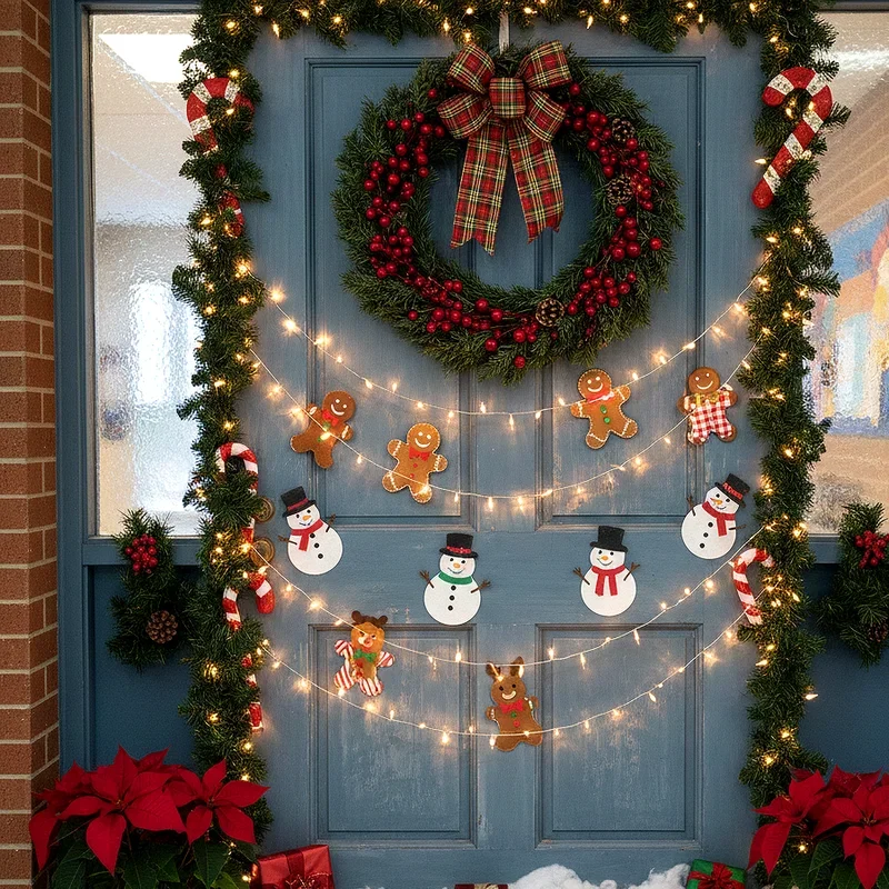 15 Christmas School Door Decoration Ideas for Classrooms