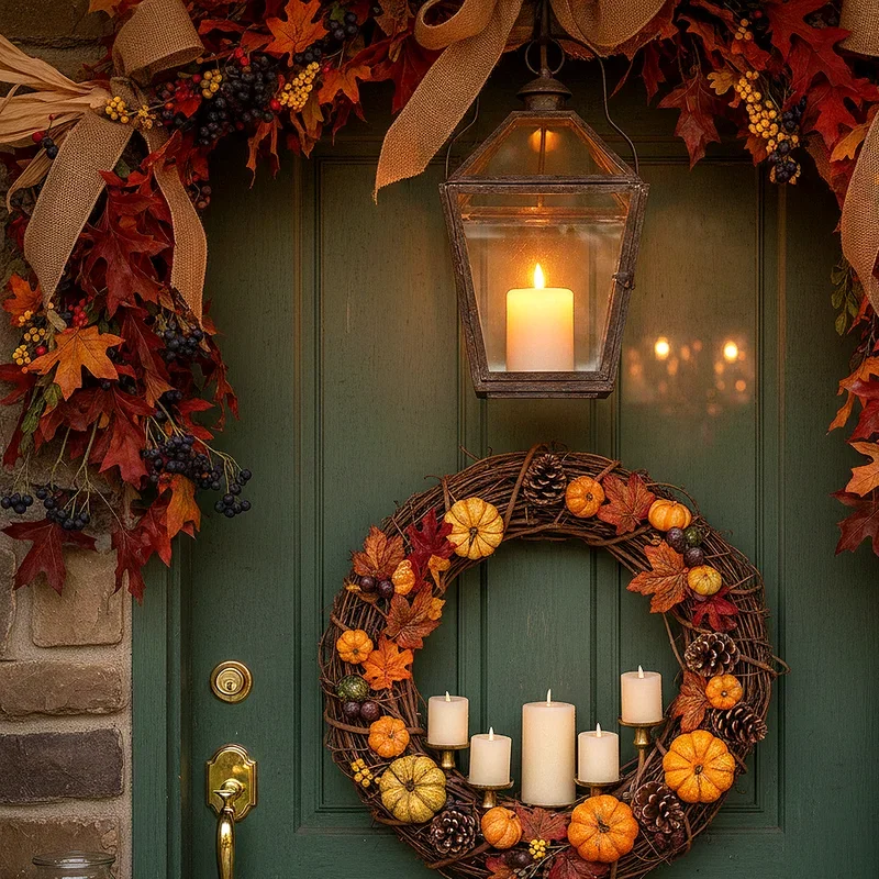 Fall Door Decoration Ideas