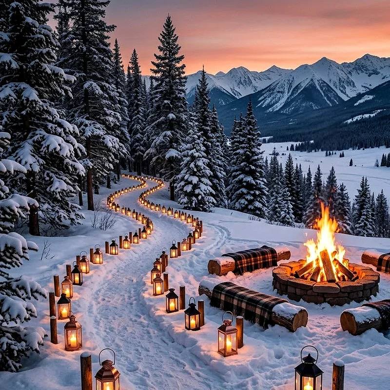 Outdoor Winter Birthday Party Ideas