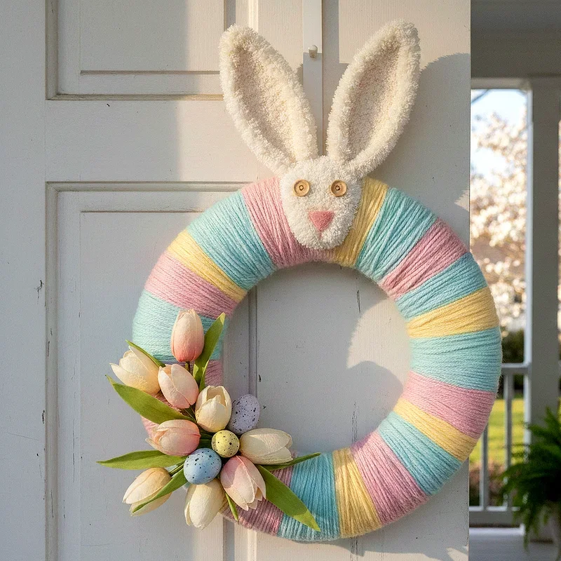 Easter Bunny Wreath Ideas
