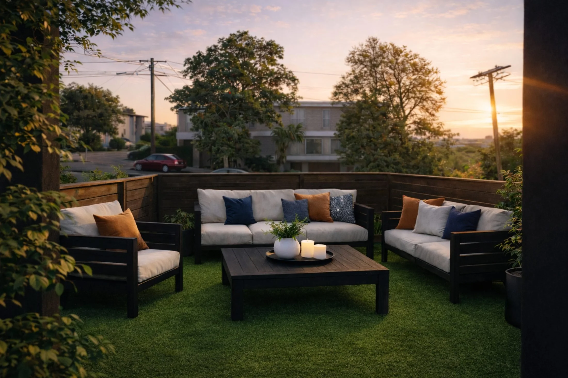 Master bedroom with windows and ample natural light
