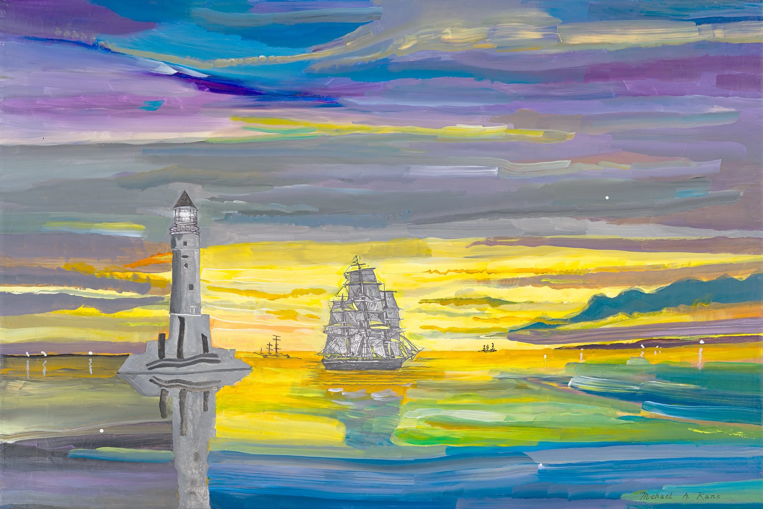Harbor Sunset