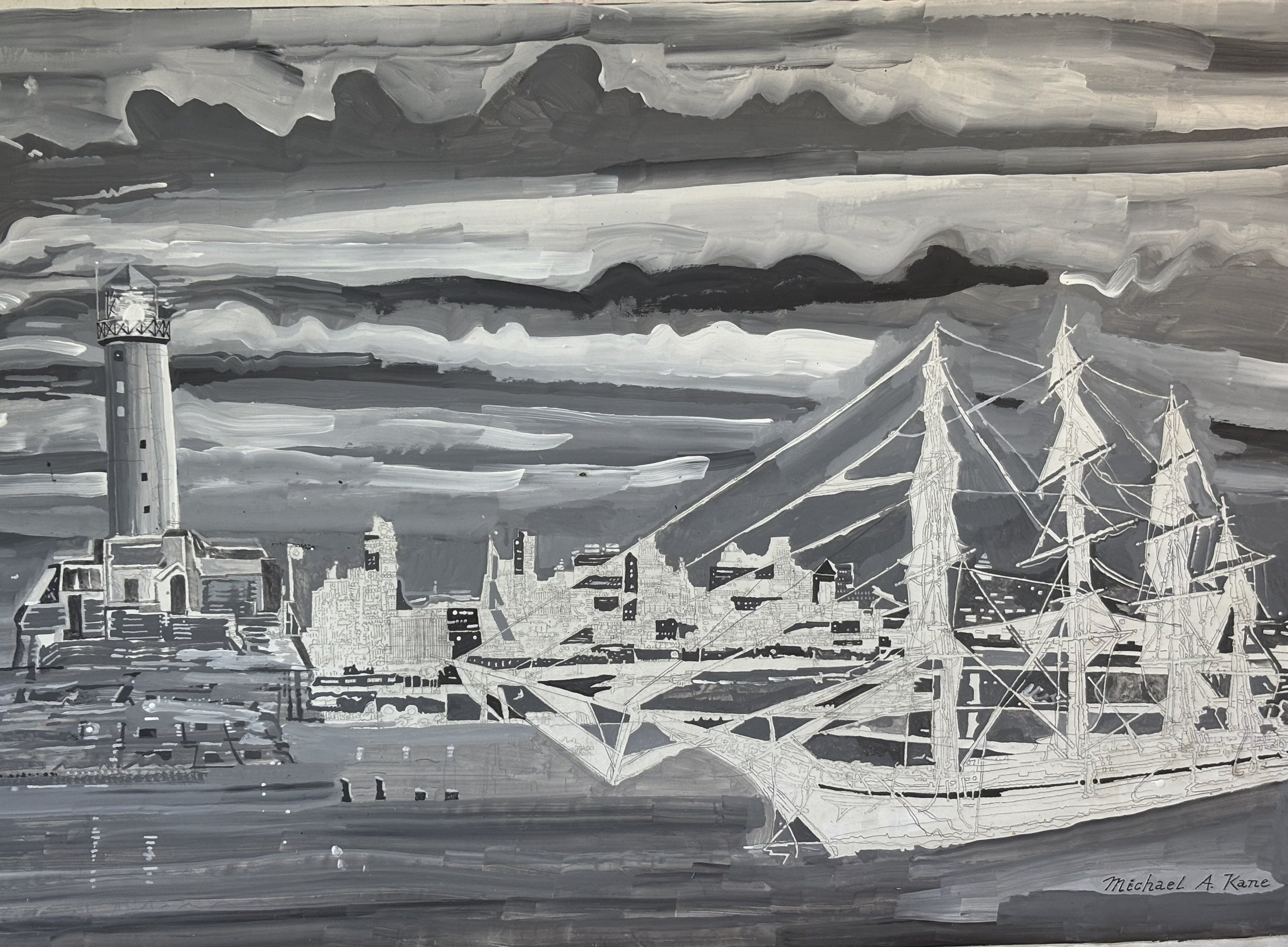tall ship and lighthouse 20pct
work in progress inspired by America's Tall Ships