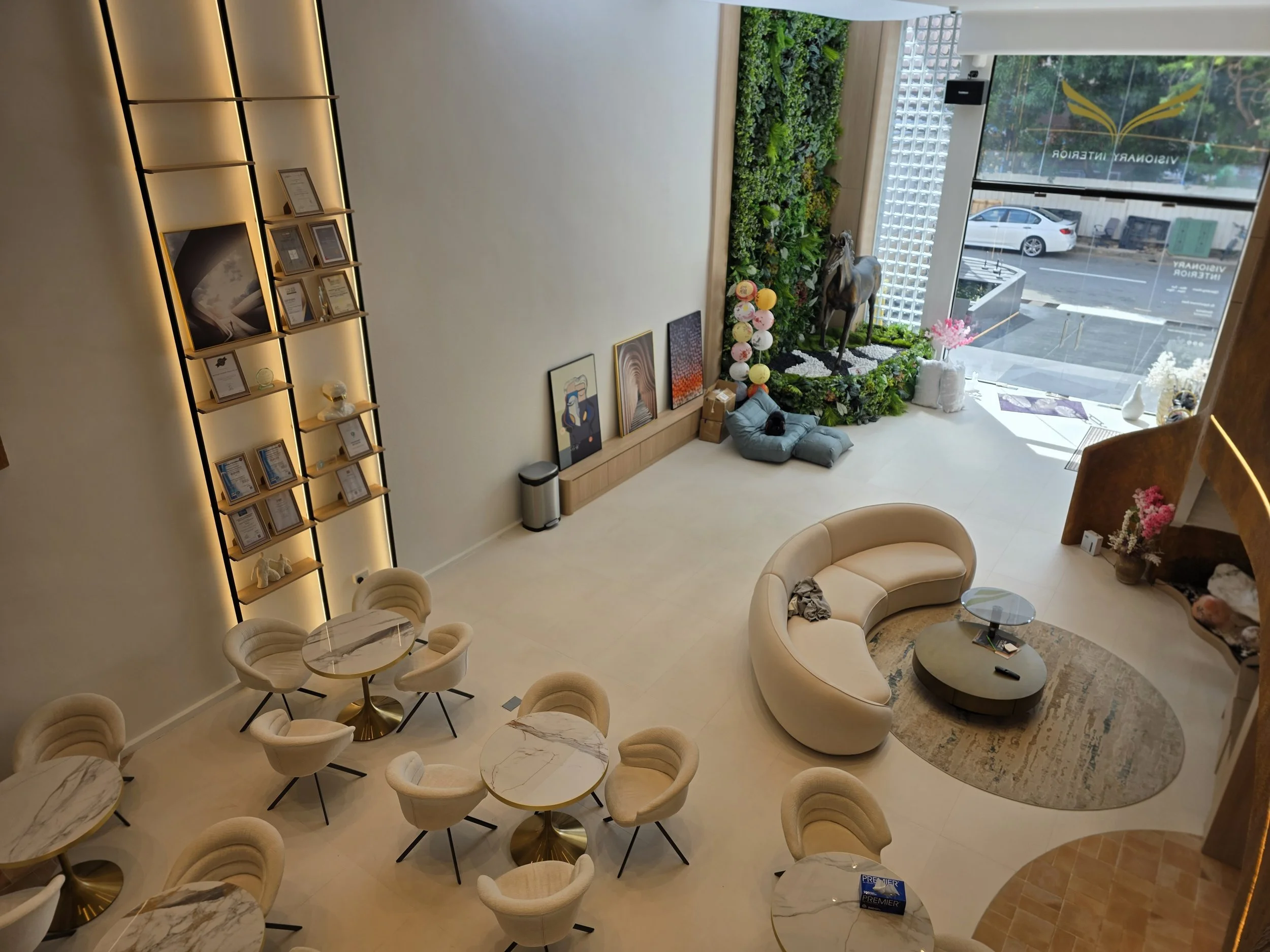 The Space Grid - Bespoke Main Hall - Level Two View