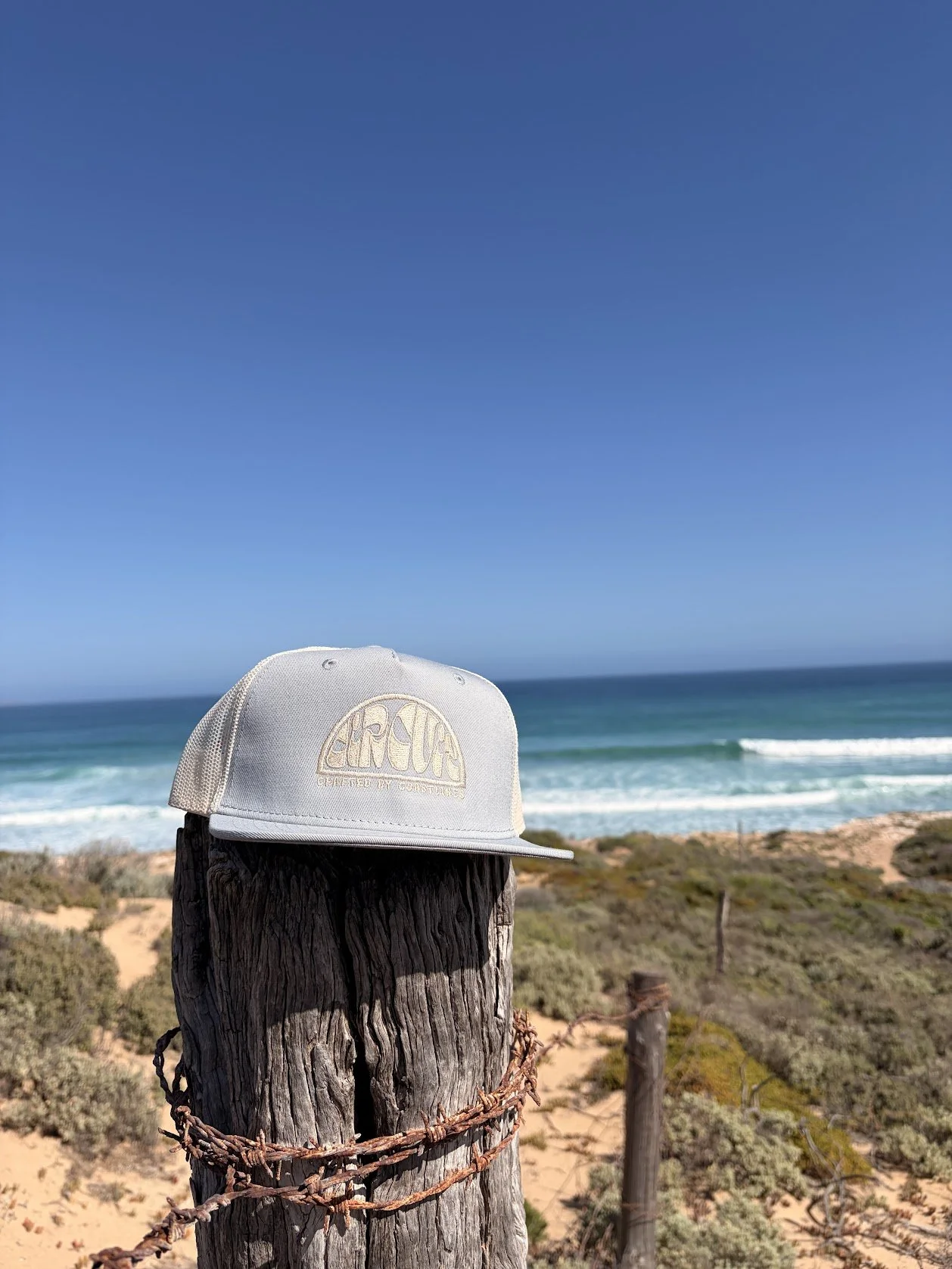 CIRCUIT Surf - Half Moon Trucker Cap (Sea Mist)