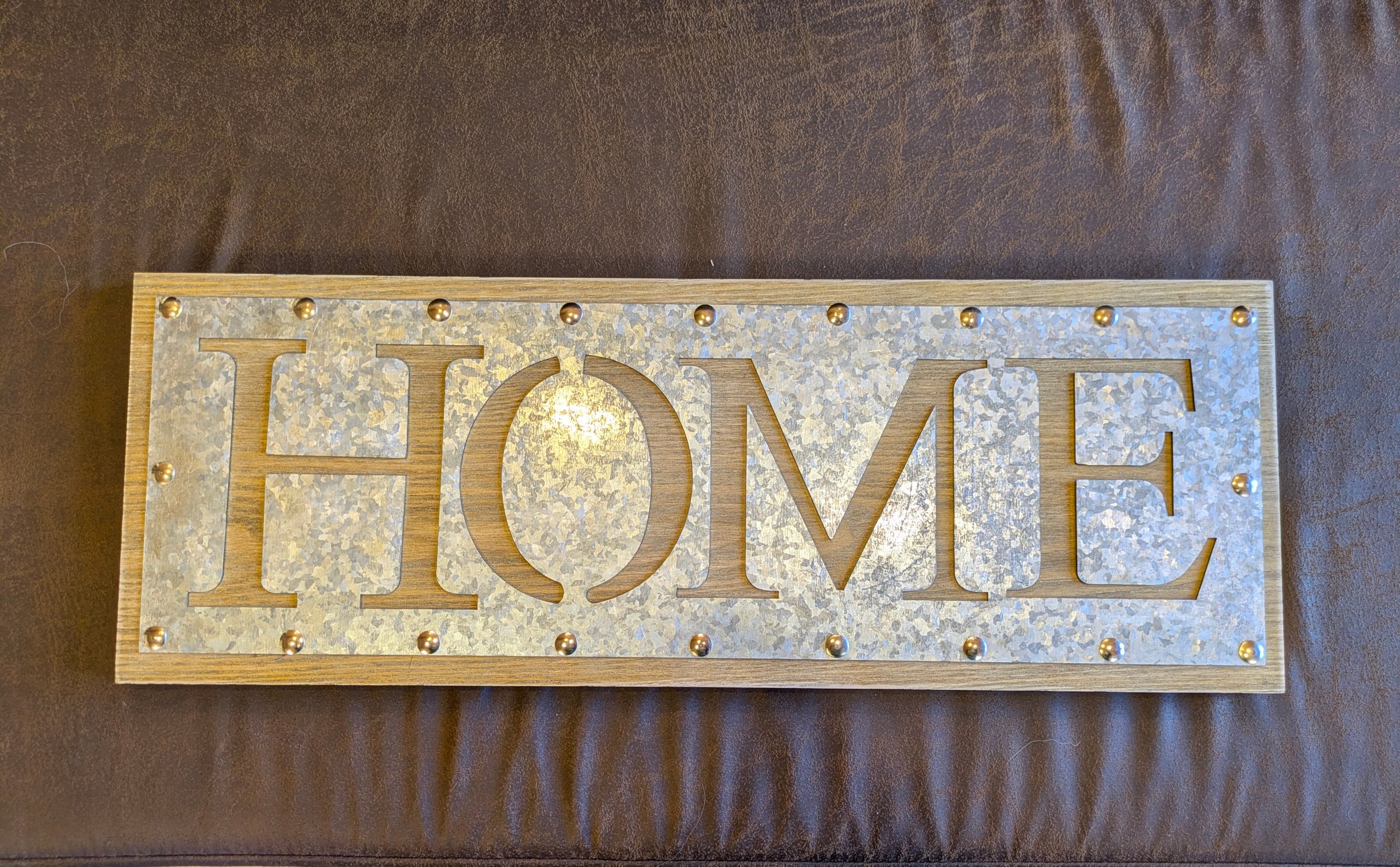 Home Sign - 7 1/2 " x 20'