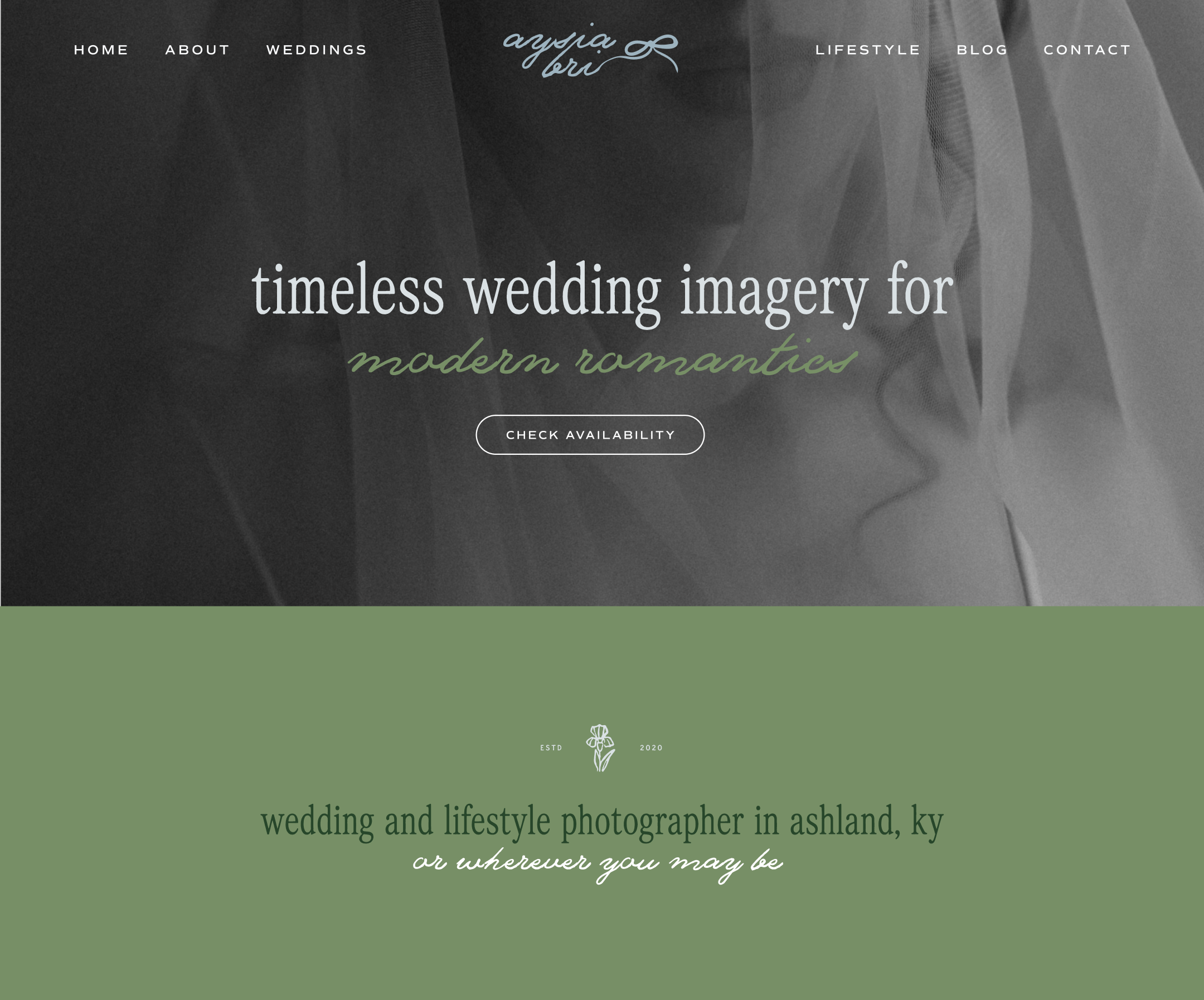 Homepage Hero | Aysia Bri Photography 