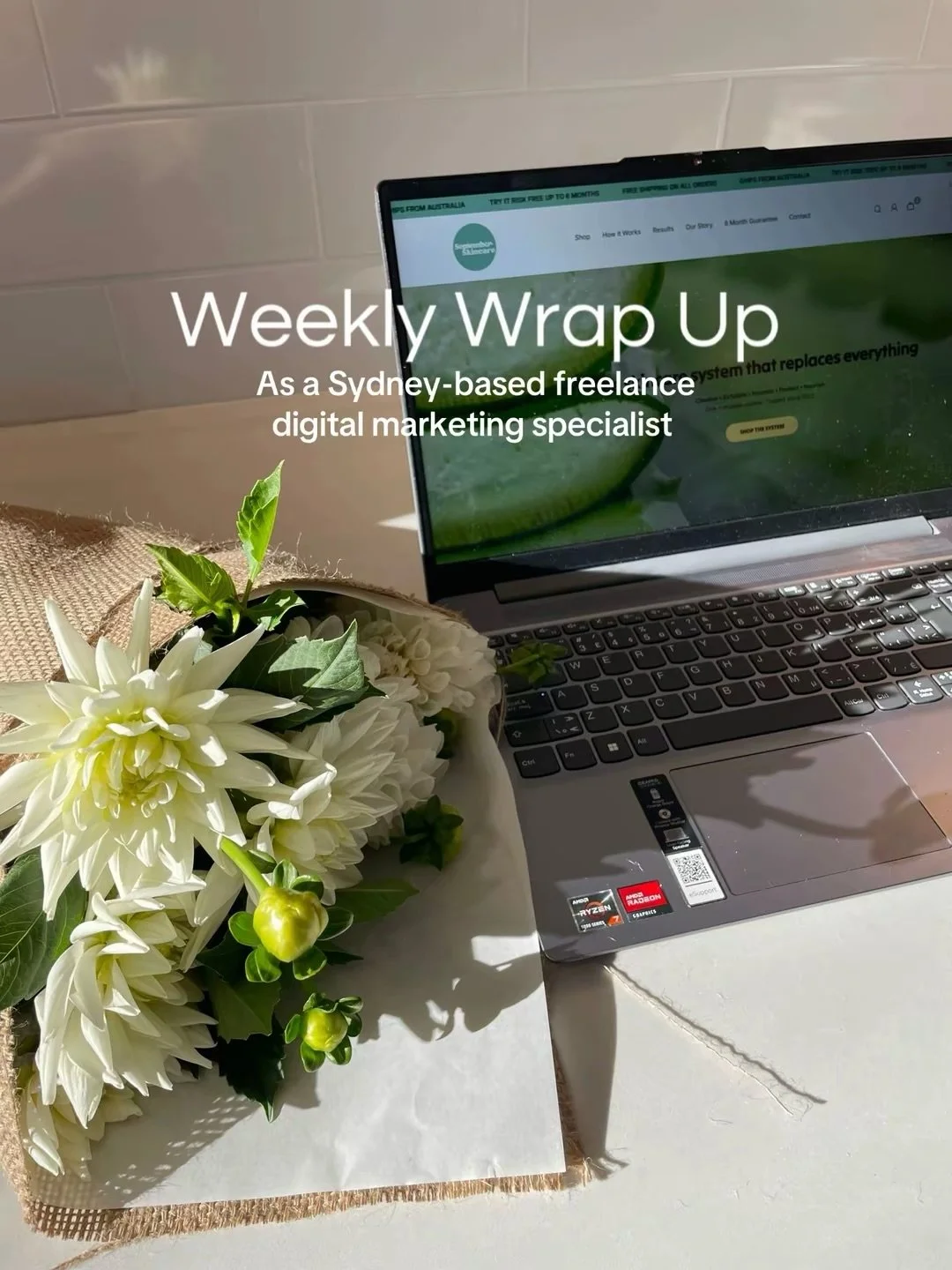Weekly wrap up as a Sydney based digital marketing strategist! Such a busy but fun week working on my own e-commerce brand, working with a tourism board, collaborating with two stunning restaurants and of course recurring work for a retainer client ?