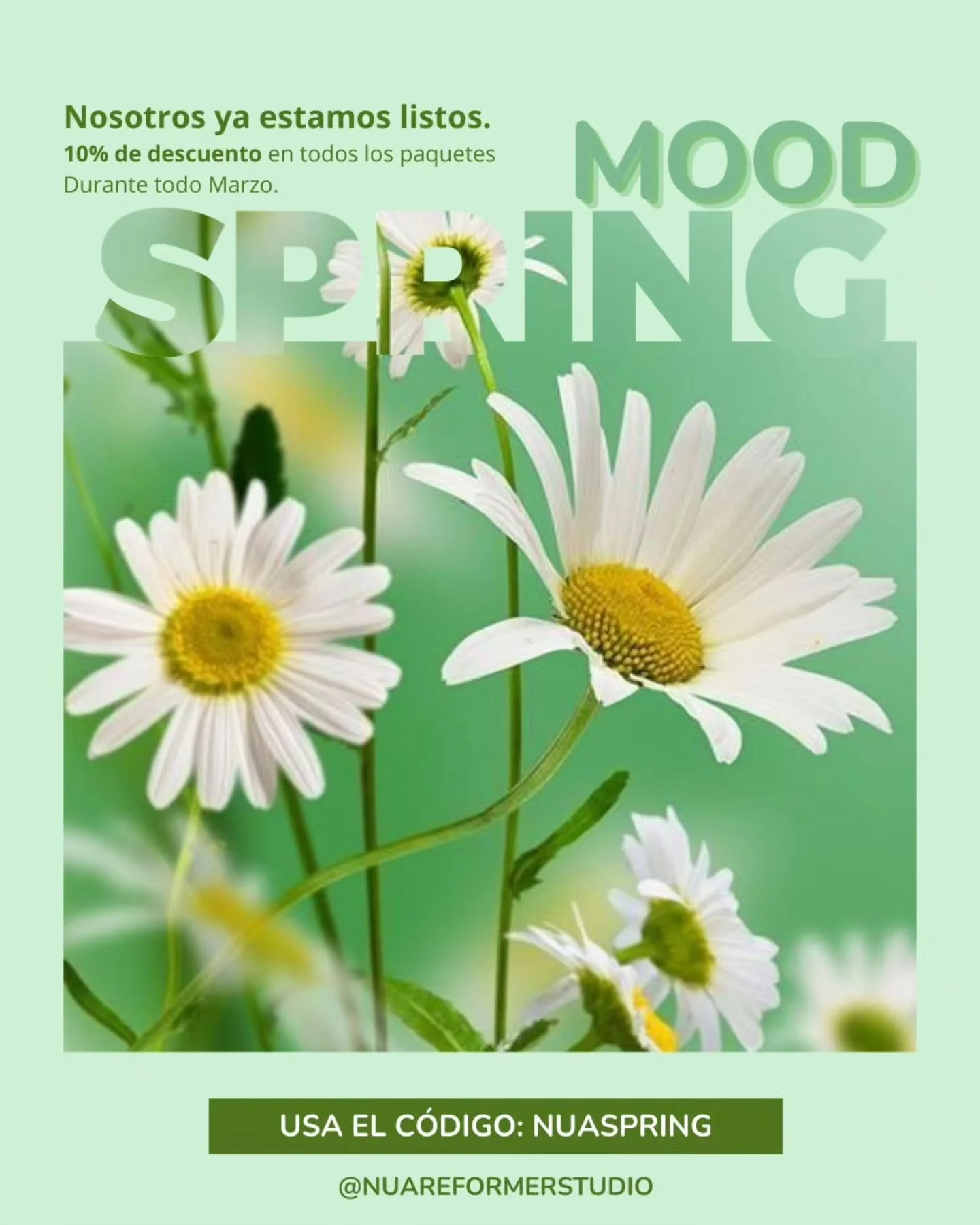 Florece desde tu centro. 🌿

​La primavera est&aacute; a la vuelta de la esquina y en Nua ya estamos listos para recibirla contigo. Es el momento perfecto para sacudirte el invierno, reconectar con tu movimiento natural y fortalecerte desde adentro.

