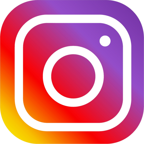 Icono de la red social Instagram en colores degradados