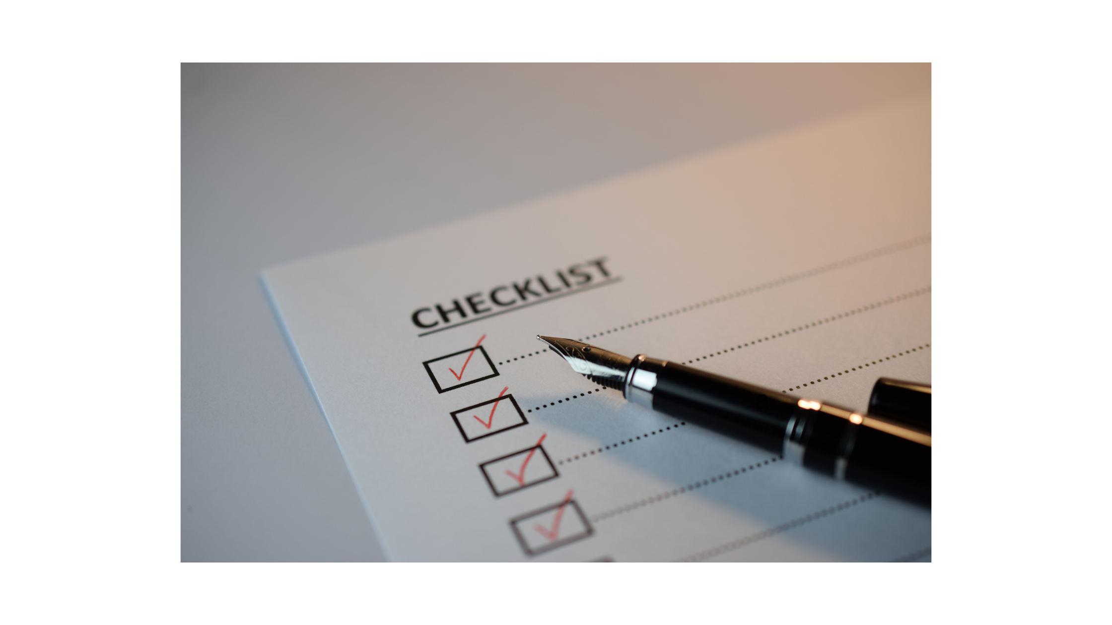 Partner-Checkliste mal anders