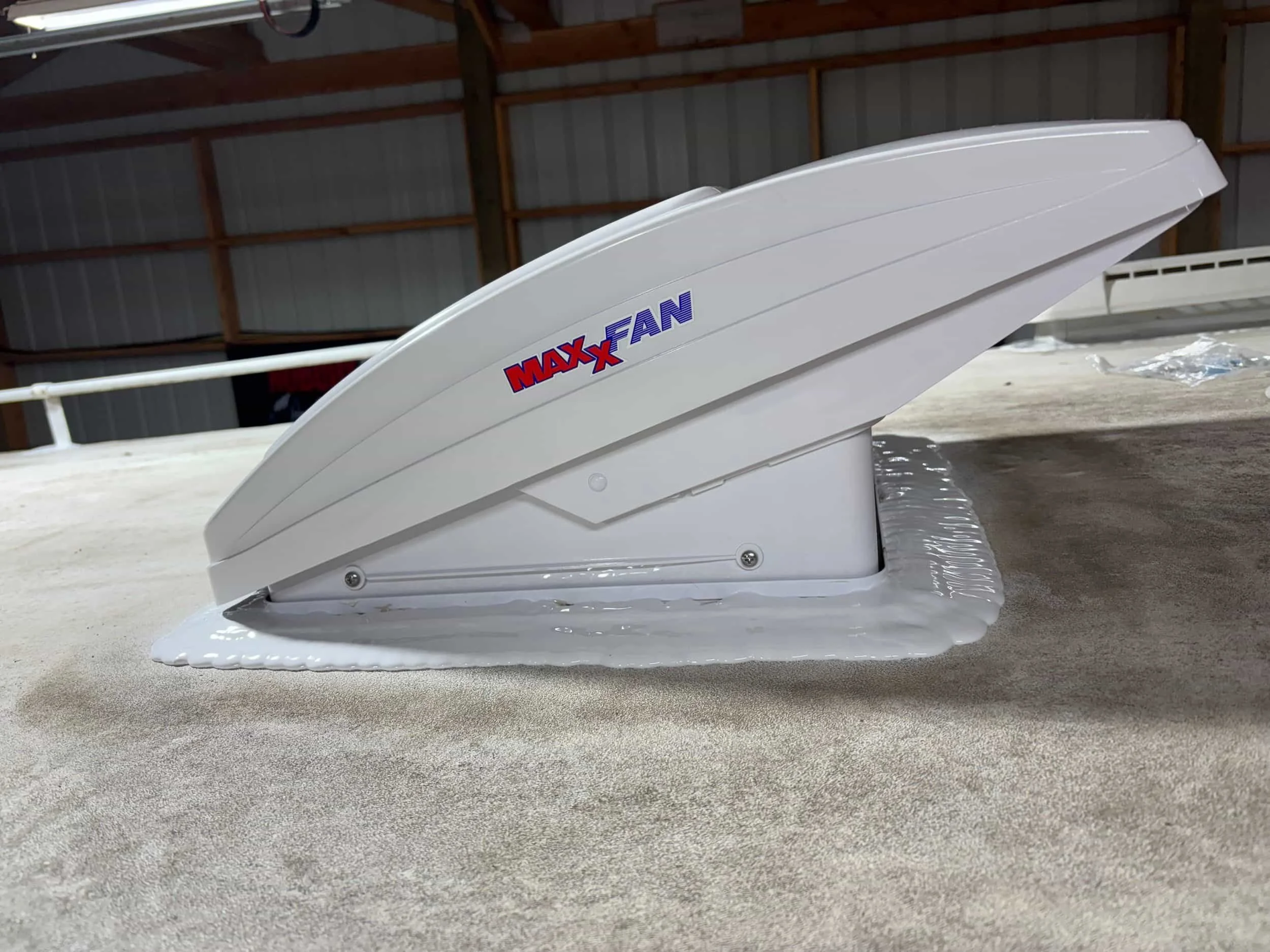 mobile rv repair and service - maxxair fan installation