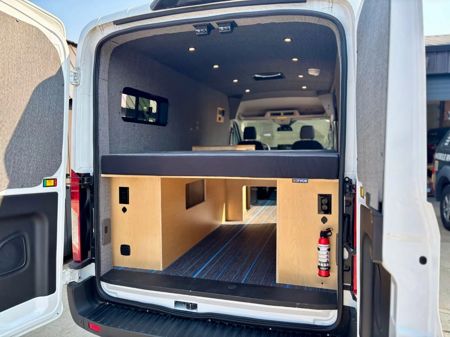custom van conversion build in vancouver, wa
